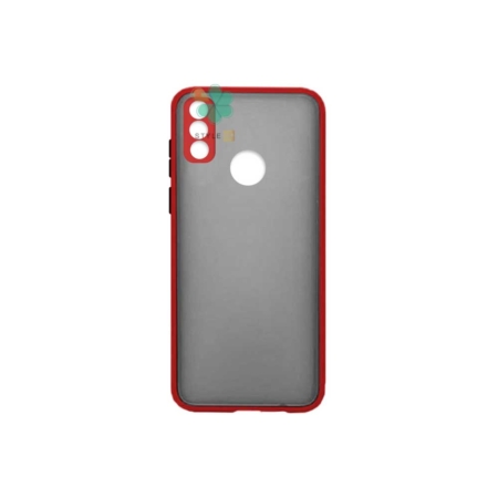 خرید قاب گوشی هواوی Huawei Y8s مدل پشت مات محافظ لنزدار رنگ قرمز