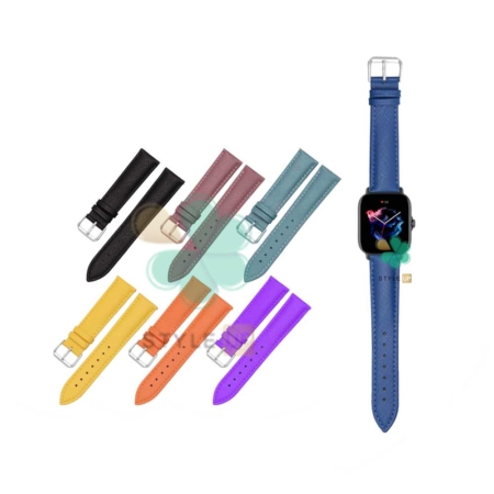 قیمت بند چرم ساعت شیائومی Amazfit GTS 3 طرح Lee