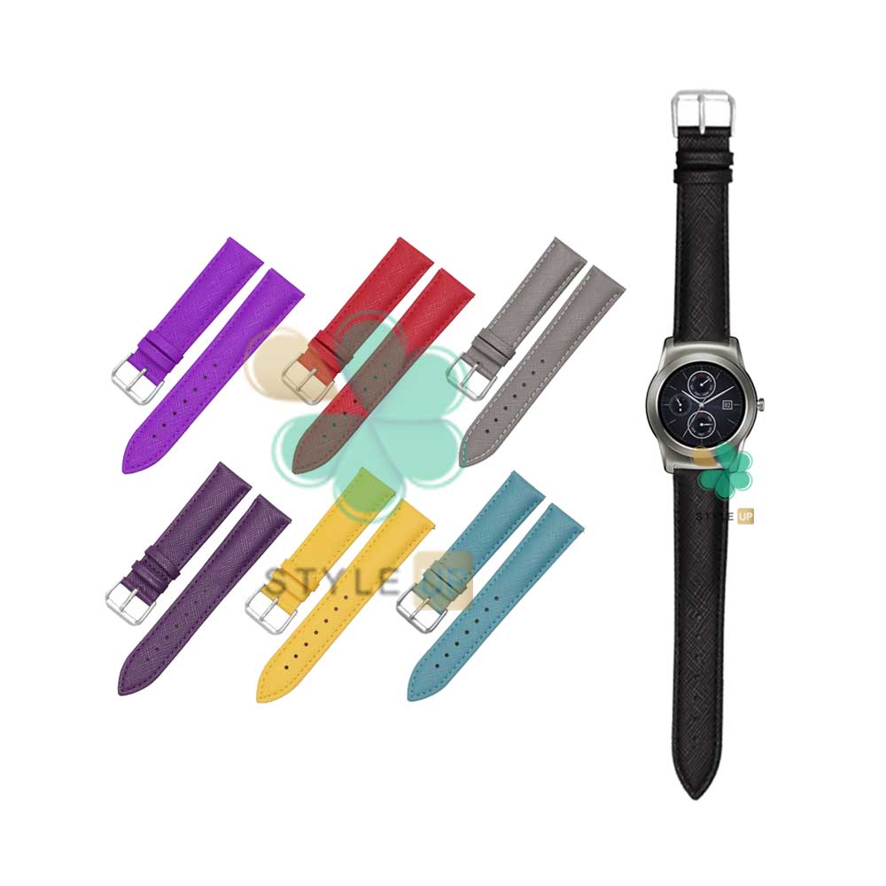 قیمت بند چرم ساعت ال جی LG Watch Urban Luxe طرح Lee