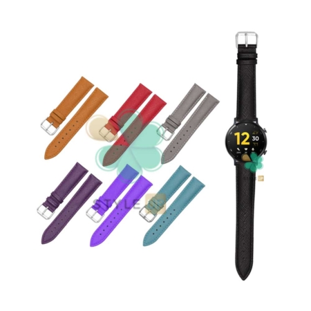 قیمت بند چرم ساعت ریلمی واچ Realme Watch S طرح Lee
