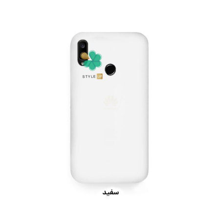 خرید کاور سیلیکونی اصل گوشی هواوی Huawei Nova 3i / P Smart Plus رنگ سفید