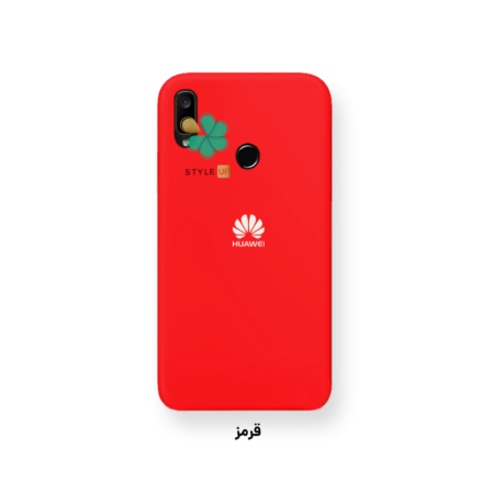 خرید کاور سیلیکونی اصل گوشی هواوی Huawei Nova 3i / P Smart Plus رنگ قرمز
