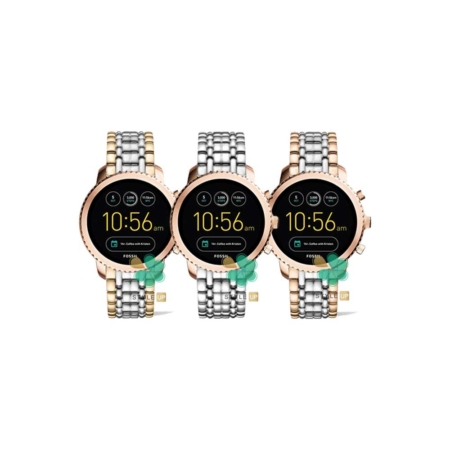 قیمت بند استیل ساعت فسیل Fossil Q Explorist Gen 3 طرح Presence