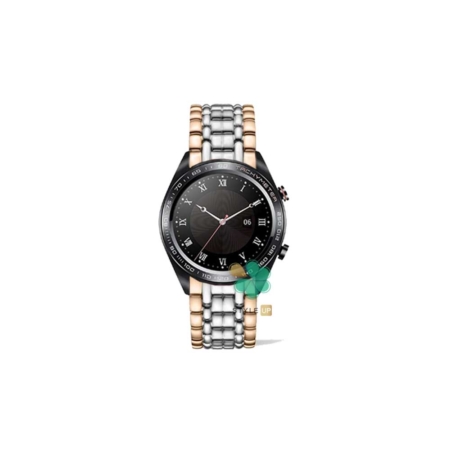 خرید بند استیل ساعت هواوی Huawei Honor Watch Dream طرح Presence رنگ رزگلد نقره ای