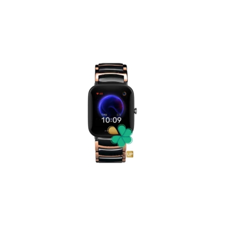 خرید بند ساعت شیائومی Xiaomi Amazfit Bip U برند Rado رنگ مشکی رزگلد