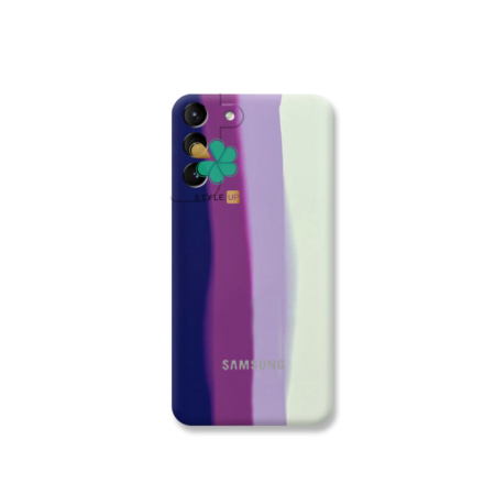 خرید قاب سیلیکونی گوشی سامسونگ Samsung Galaxy S21 FE 5G مدل رنگین کمان
