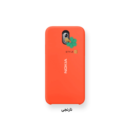 خرید قاب گوشی نوکیا Nokia 3.1 مدل سیلیکونی رنگ نارنجی