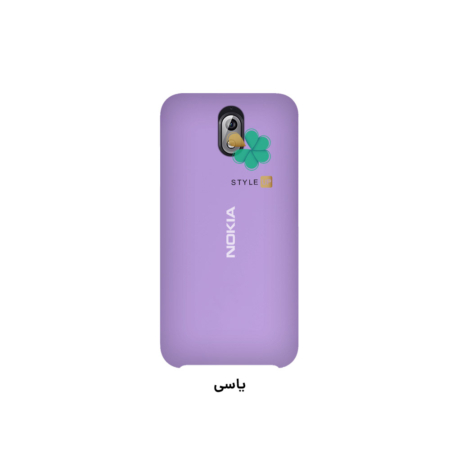 خرید قاب گوشی نوکیا Nokia 3.1 مدل سیلیکونی رنگ یاسی