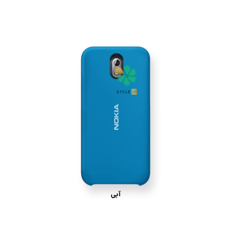 خرید قاب گوشی نوکیا Nokia 3.1 مدل سیلیکونی رنگ آبی