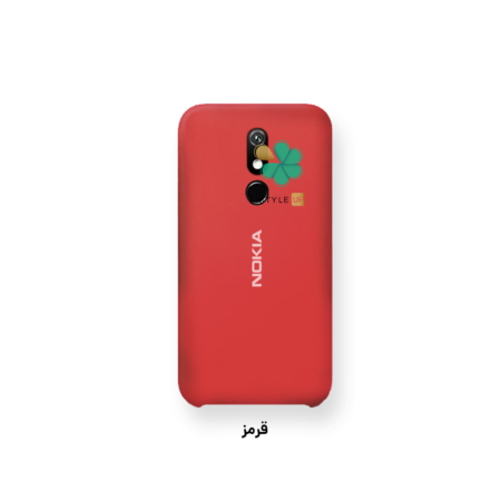 خرید قاب گوشی نوکیا Nokia 3.2 مدل سیلیکونی رنگ قرمز