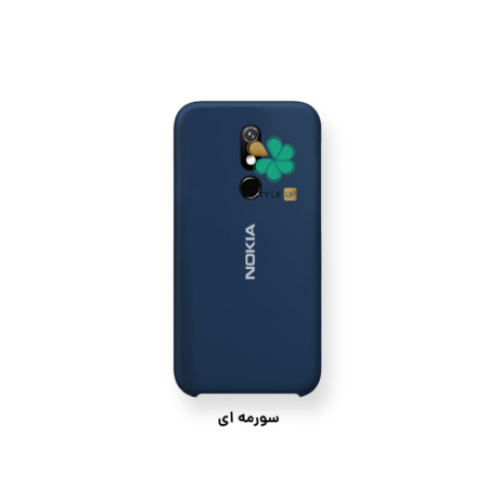 خرید قاب گوشی نوکیا Nokia 3.2 مدل سیلیکونی رنگ سرمه ای