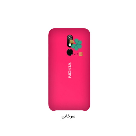 خرید قاب گوشی نوکیا Nokia 3.2 مدل سیلیکونی رنگ سرخابی