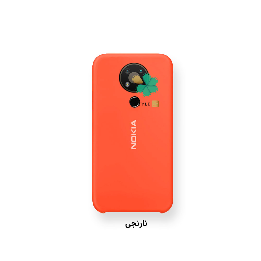 خرید قاب گوشی نوکیا Nokia 3.4 مدل سیلیکونی رنگ نارنجی