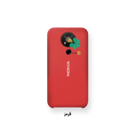 خرید قاب گوشی نوکیا Nokia 3.4 مدل سیلیکونی رنگ قرمز