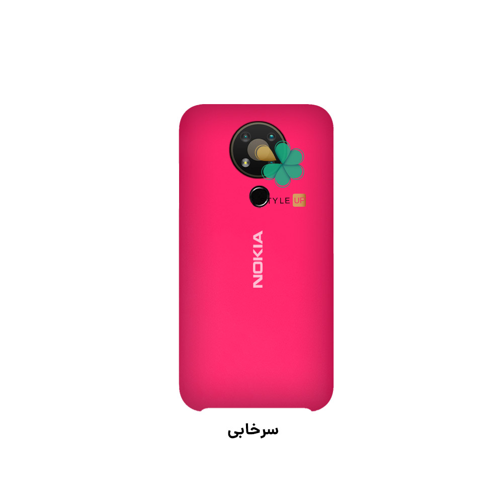 خرید قاب گوشی نوکیا Nokia 3.4 مدل سیلیکونی رنگ سرخابی