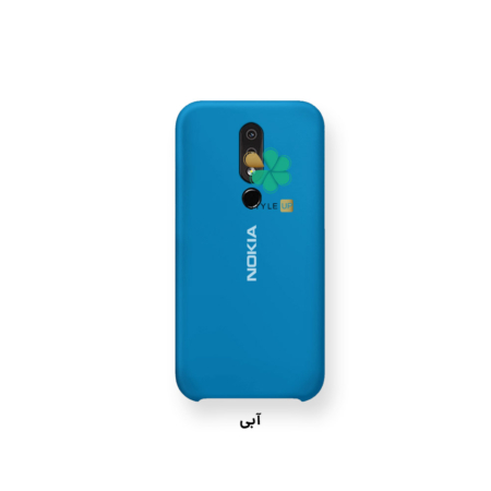 خرید قاب گوشی نوکیا Nokia 4.2 مدل سیلیکونی رنگ آبی