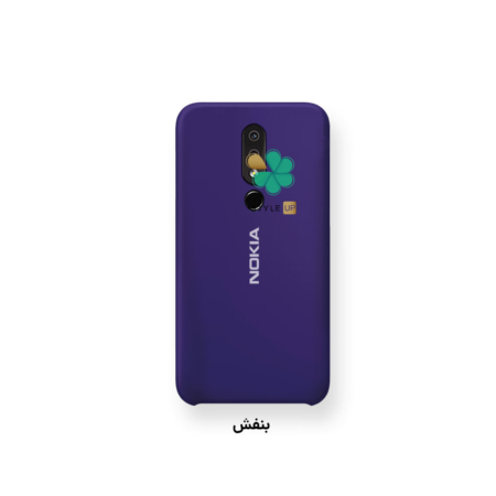 خرید قاب گوشی نوکیا Nokia 4.2 مدل سیلیکونی رنگ بنفش
