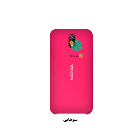 خرید قاب گوشی نوکیا Nokia C2 مدل سیلیکونی رنگ سرخابی