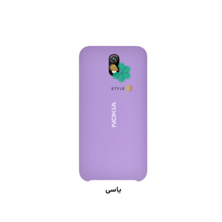 خرید قاب گوشی نوکیا Nokia C2 مدل سیلیکونی رنگ یاسی