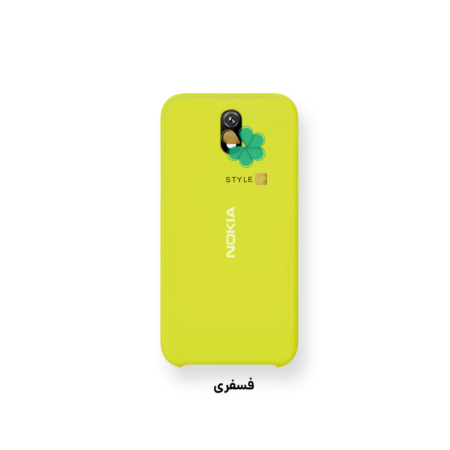 خرید قاب گوشی نوکیا Nokia C2 مدل سیلیکونی رنگ فسفری