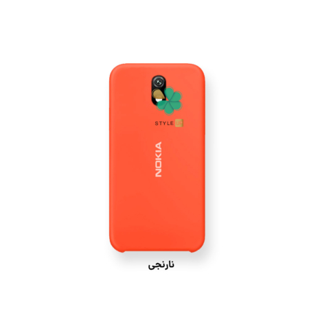 خرید قاب گوشی نوکیا Nokia C2 مدل سیلیکونی رنگ نارنجی