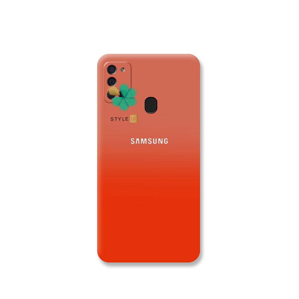 خرید قاب سیلیکونی دو رنگ گوشی سامسونگ Samsung Galaxy A21s