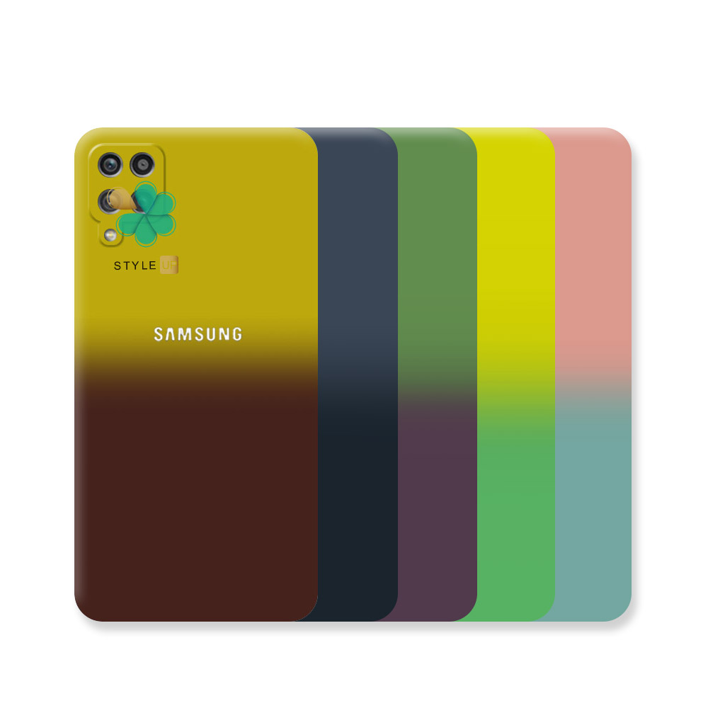 خرید قاب سیلیکونی دو رنگ گوشی سامسونگ Samsung Galaxy A22 4G