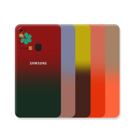 خرید قاب سیلیکونی دو رنگ گوشی سامسونگ Samsung Galaxy A30