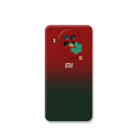 خرید قاب سیلیکونی دو رنگ گوشی شیائومی Xiaomi Mi 10T Lite 5G رنگ قرمز - مشکی