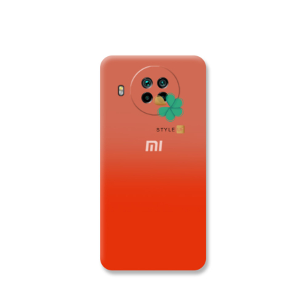 خرید قاب سیلیکونی دو رنگ گوشی شیائومی Xiaomi Mi 10T Lite 5G رنگ نارنجی - کالباسی