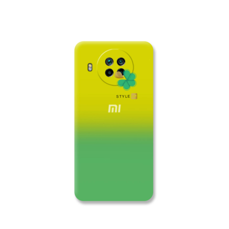 خرید قاب سیلیکونی دو رنگ گوشی شیائومی Xiaomi Mi 10T Lite 5G رنگ سبز آبی - زرد