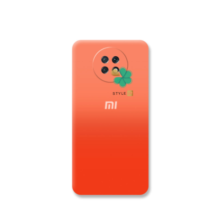 خرید قاب سیلیکونی دو رنگ گوشی شیائومی Xiaomi Redmi Note 9T 5G رنگ نارنجی - نارنجی