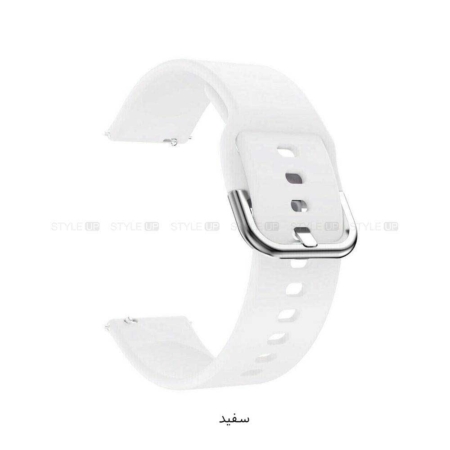خرید بند ساعت شیائومی Xiaomi Mi Watch XMWT01 مدل سیلیکونی نرم رنگ سفید