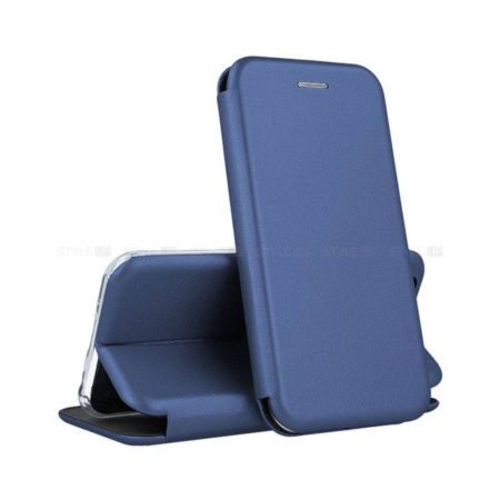 خرید کیف کلاسوری چرمی گوشی هواوی Huawei Honor 20 رنگ آبی