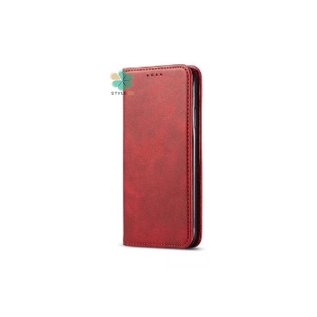 خرید کیف لاکچری گوشی سامسونگ Galaxy A12 Nacho مدل Imperial رنگ قرمز