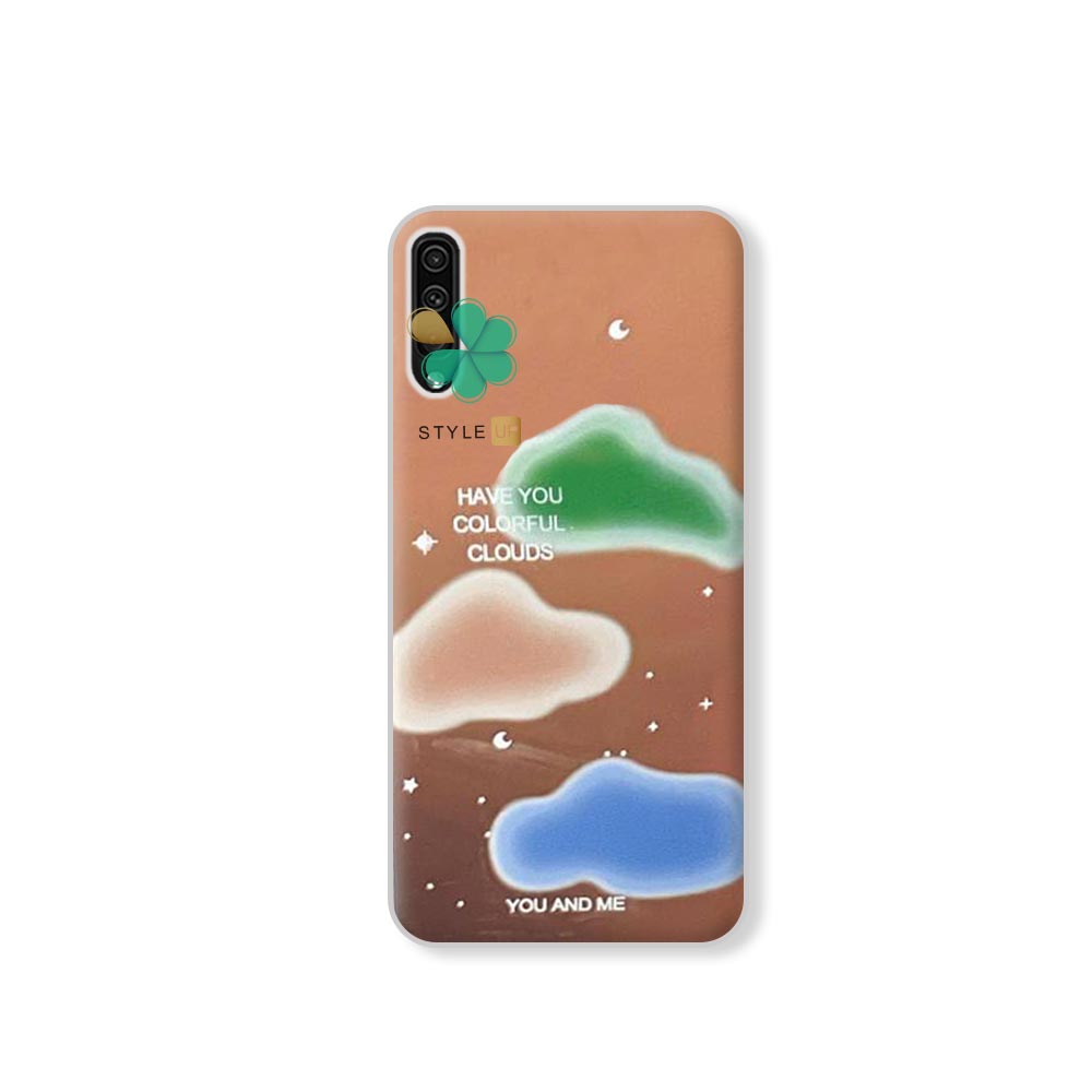 Luxury-Aurora-and-Hologram-Sky-Clouds-Phone-Case-for-Samsung-Galaxy-A20s (1) خرید قاب هولوگرامی گوشی سامسونگ Samsung Galaxy A20s مدل ابری