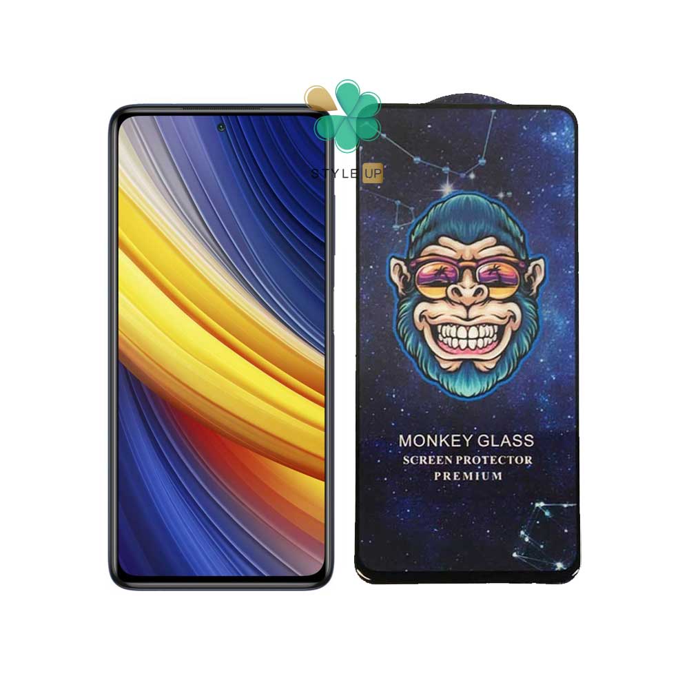 Monkey-Premium-Screen-Protector-for-Xiaomi-Poco-X3-Pro (2) خرید گلس Premium گوشی شیائومی Xiaomi Poco X3 Pro برند Monkey