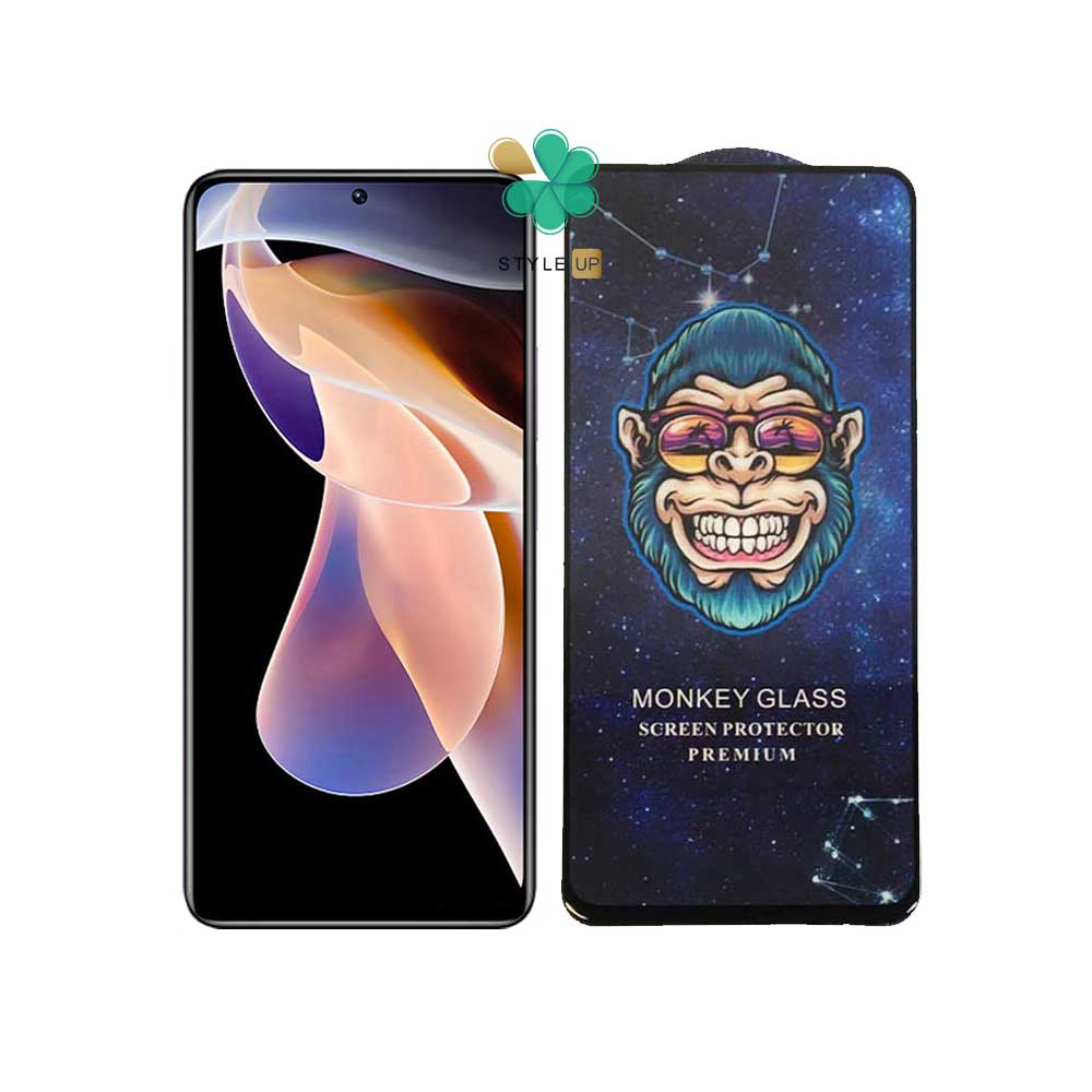 خرید گلس Premium گوشی شیائومی Xiaomi Redmi Note 11 Pro برند Monkey