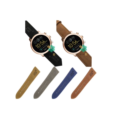 قیمت بند چرم ساعت فسیل Fossil Q Explorist Gen 3 برند Mont Blanc