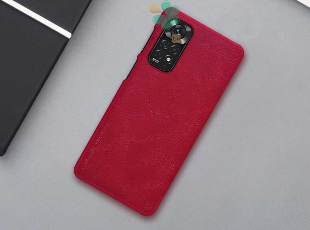 خرید کیف چرمی نیلکین گوشی شیائومی Xiaomi Redmi Note 11 مدل Qin