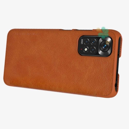 خرید کیف چرمی نیلکین گوشی شیائومی Redmi Note 11S مدل Qin