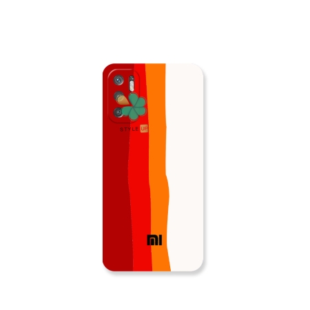 خرید قاب سیلیکونی گوشی شیائومی Xiaomi Redmi Note 10 5G مدل رنگین کمان