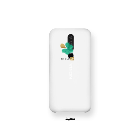 خرید قاب گوشی نوکیا Nokia X6 / 6.1 Plus مدل سیلیکونی رنگ سفید