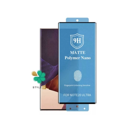 خرید محافظ صفحه پلیمر نانو گوشی سامسونگ Samsung Note 20 Ultra مدل مات
