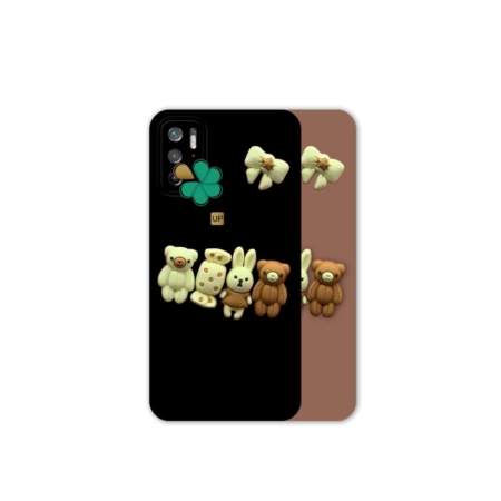 خرید قاب گوشی شیائومی Xiaomi Poco M3 Pro مدل خرس شکلاتی
