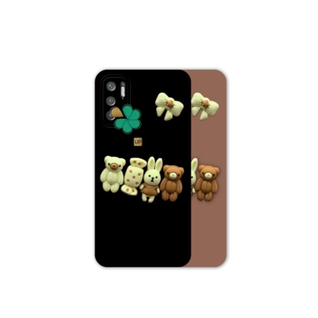خرید قاب گوشی شیائومی Xiaomi Redmi Note 10 5G مدل خرس شکلاتی