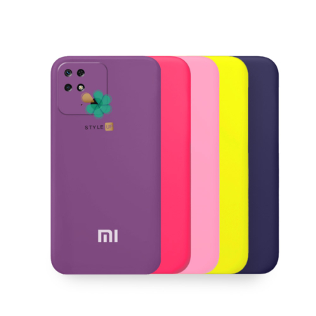 خرید قاب گوشی شیائومی Redmi 10C مدل سیلیکونی محافظ لنز دار