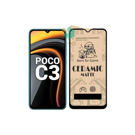 خرید گلس سرامیکی مات گوشی شیائومی Xiaomi Poco C3