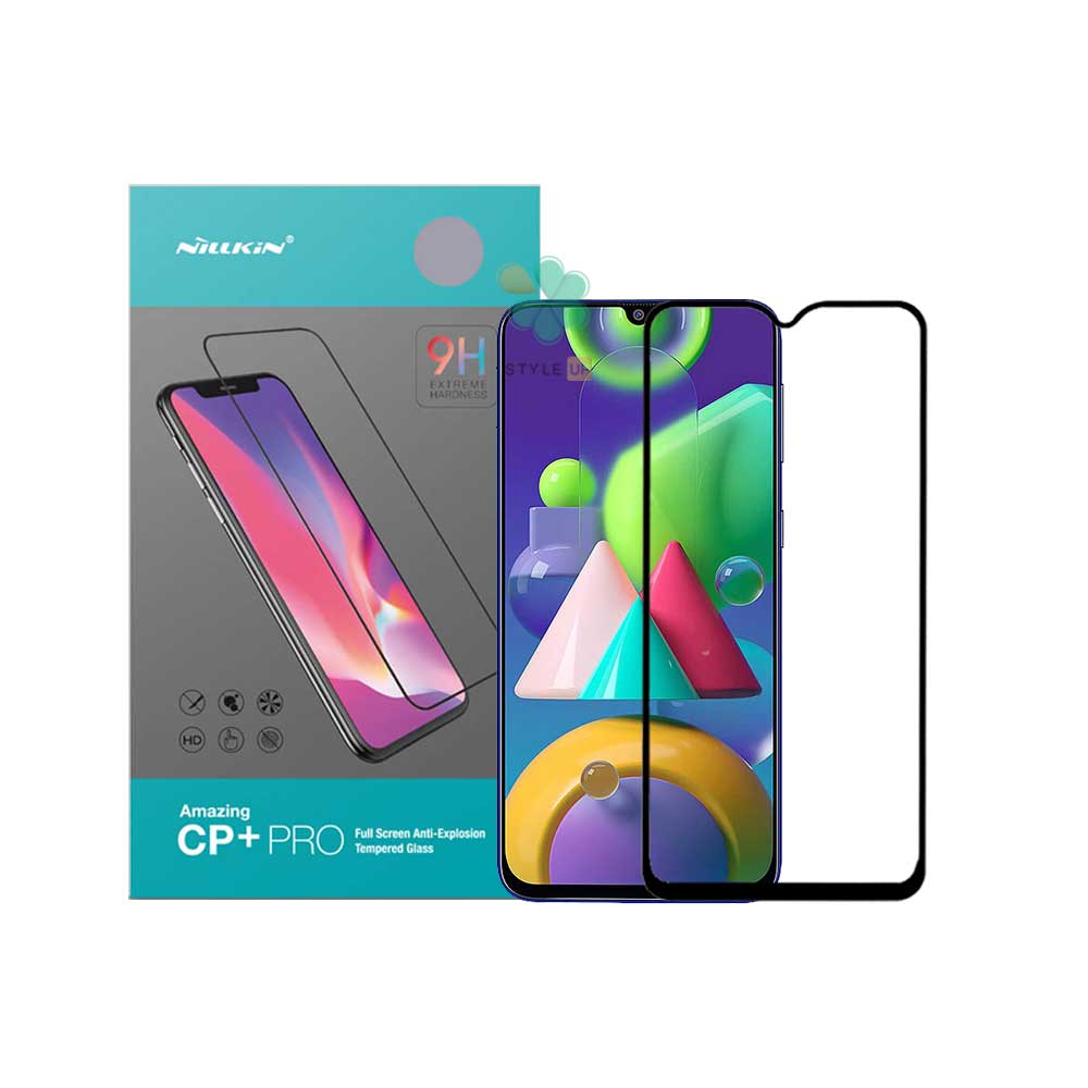 خرید گلس گوشی سامسونگ Samsung Galaxy M21 مدل نیلکین CP+ Pro