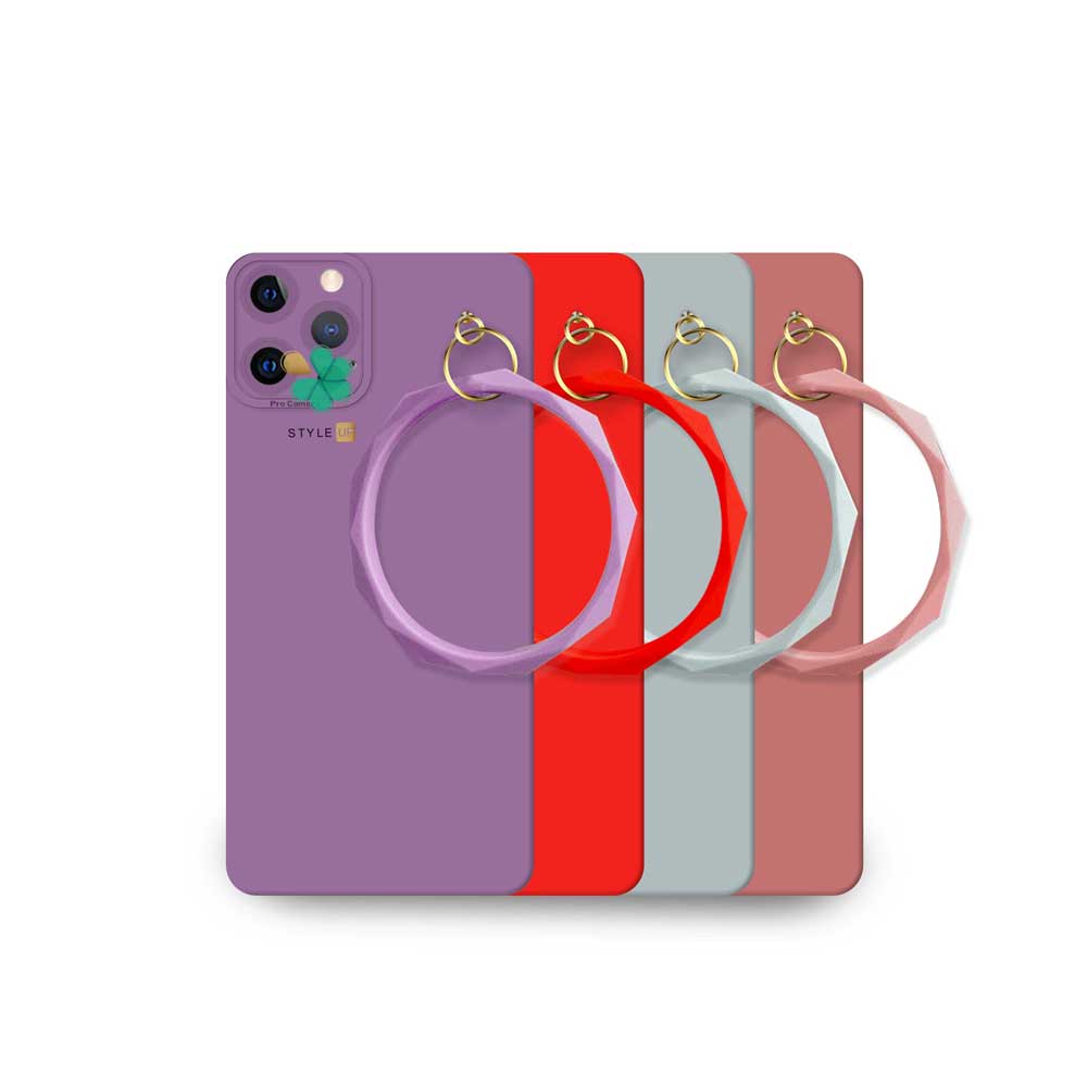 خرید قاب سیلیکونی گوشی اپل آیفون Apple iPhone 12 Pro Max مدل النگویی